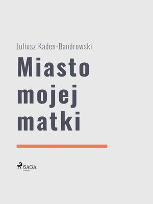 cover image of Miasto mojej matki